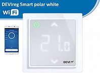 Беспроводной программируемый терморегулятор DEVI Devireg Smart Wi-Fi, 4 цвета Полярно-белый