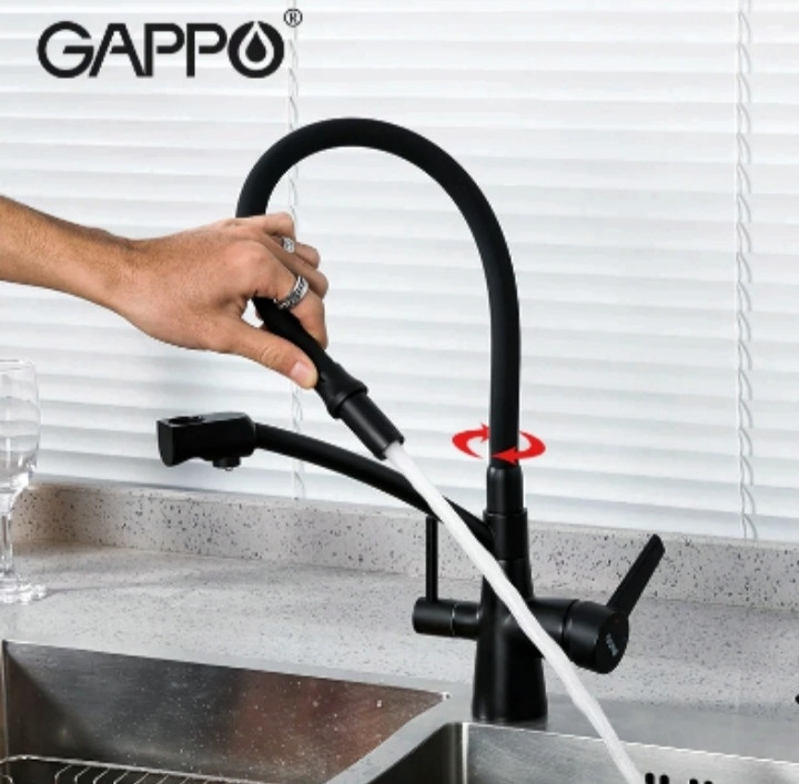 Смеситель для кухни GAPPO G4398-16 - фото 3 - id-p152228835