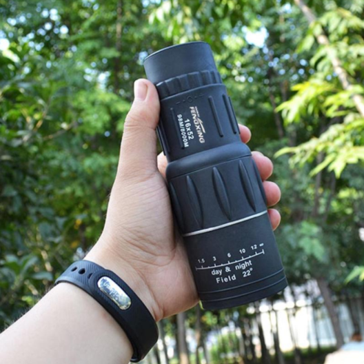 Монокуляр (монокль) Bushnell 16x52, 16 кратный зум, 8000 м, двойной фокус - фото 2 - id-p152232908