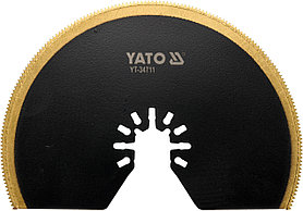 Полотно дисковое по дереву/металлу BIM-TIN 100мм для YT-82220 "Yato" YT-34711, фото 3