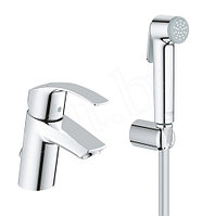 Смеситель для раковины с гигиеническим набором Grohe Eurosmart Hygienica 23124002