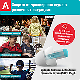 Беруши для детей PluggiesKids для плавания, для самолета, для учебы, для сна, фото 4