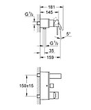 Смеситель для ванны Grohe Allure 32826000, фото 2