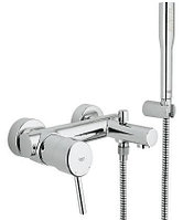 Смеситель для ванны с душевым гарнитуром Grohe Concetto 32212001