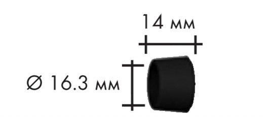 Переходник (5 шт.) 16,3*14 №016.D141 для RF GRIP 45 - фото 1 - id-p152310201