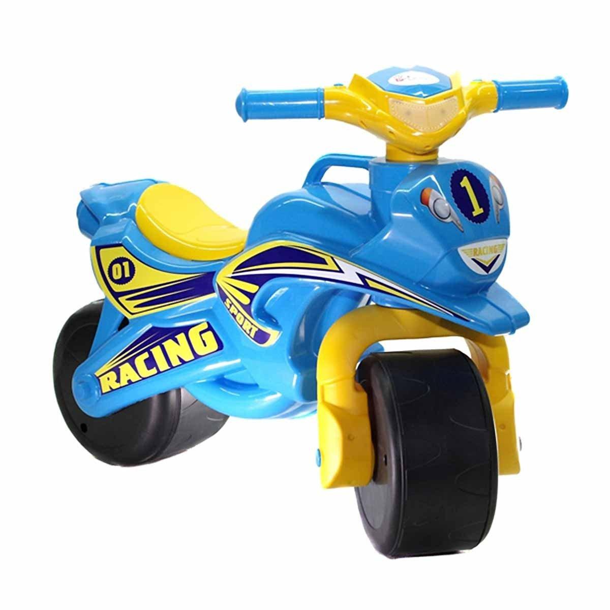 Беговел мотоцикл для детей Doloni Мотобайк Sport голубой 0139 - фото 2 - id-p152319363
