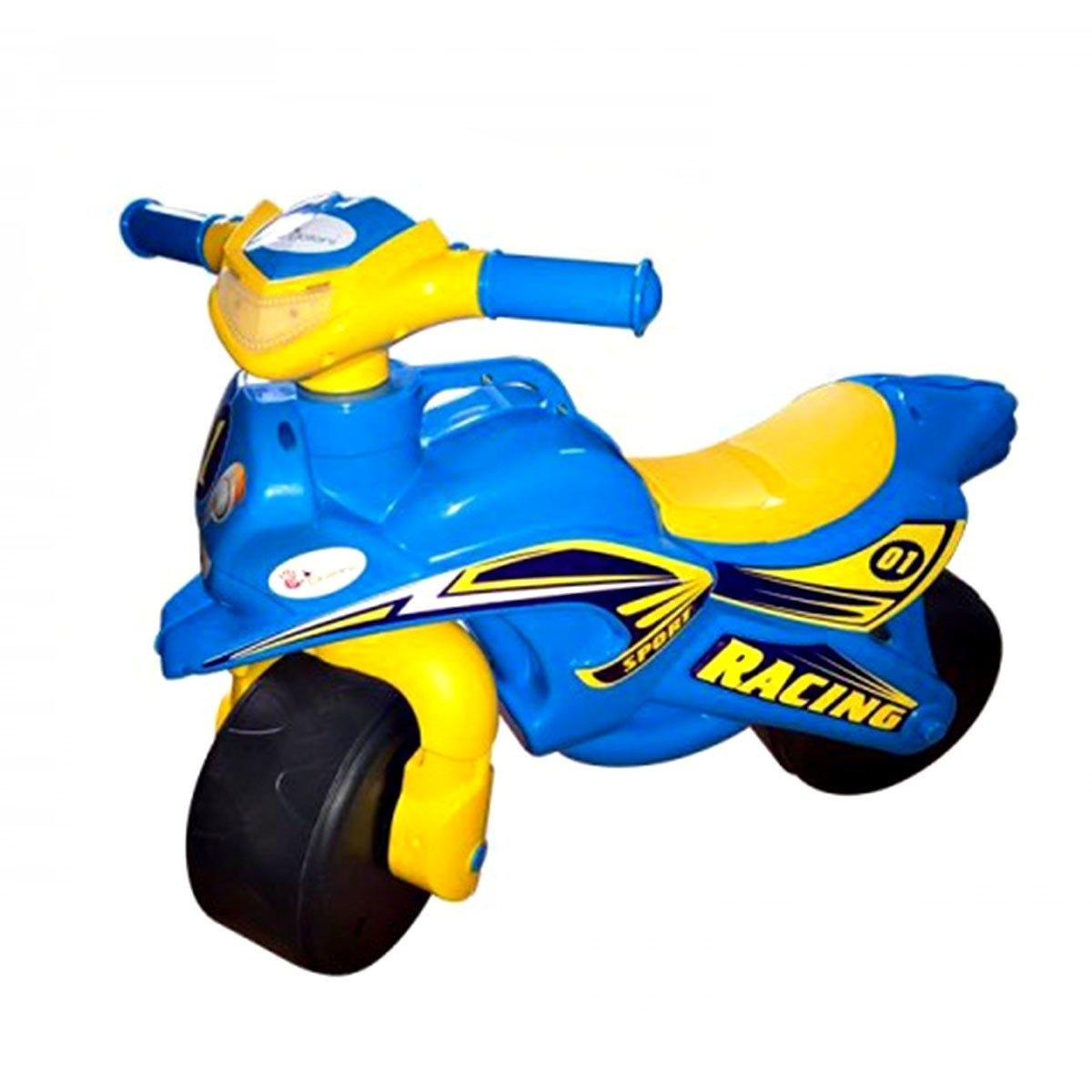 Беговел мотоцикл для детей Doloni Мотобайк Sport голубой 0139 - фото 3 - id-p152319363