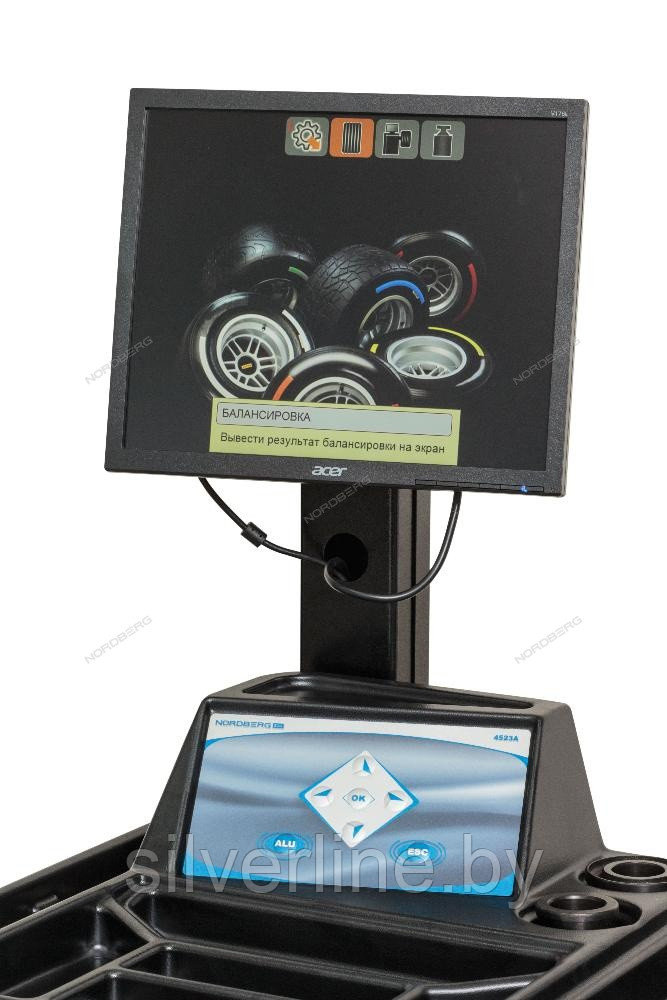 Cтанок балансировочный автомат с дисплеем NORDBERG 4523A - фото 7 - id-p152323456