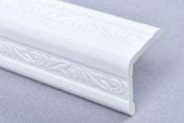 Угол вспененный 30*30*2700мм серии ДЕКОР Д-02 Белый