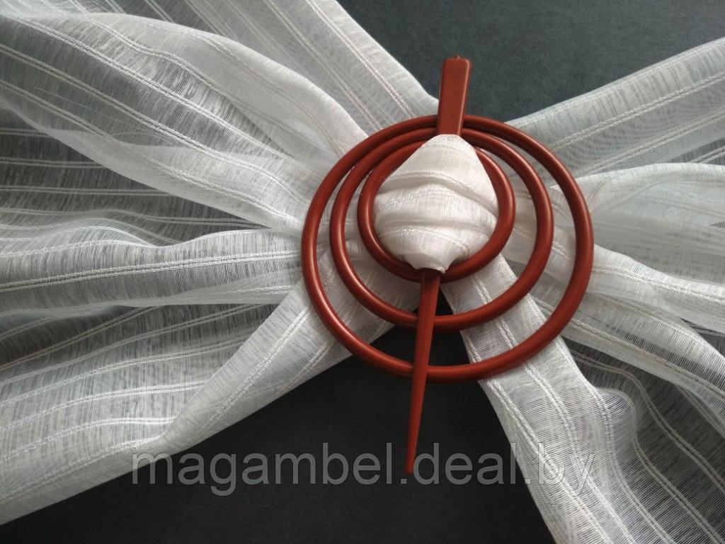 Заколка для гардин и штор - нитей в терракотовом цвете - фото 1 - id-p152331138