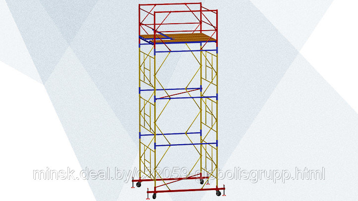 Вышка строительная ВСП -250/2,0 (размер рабочей площадки 2*2м) 3+1 - фото 1 - id-p152337989