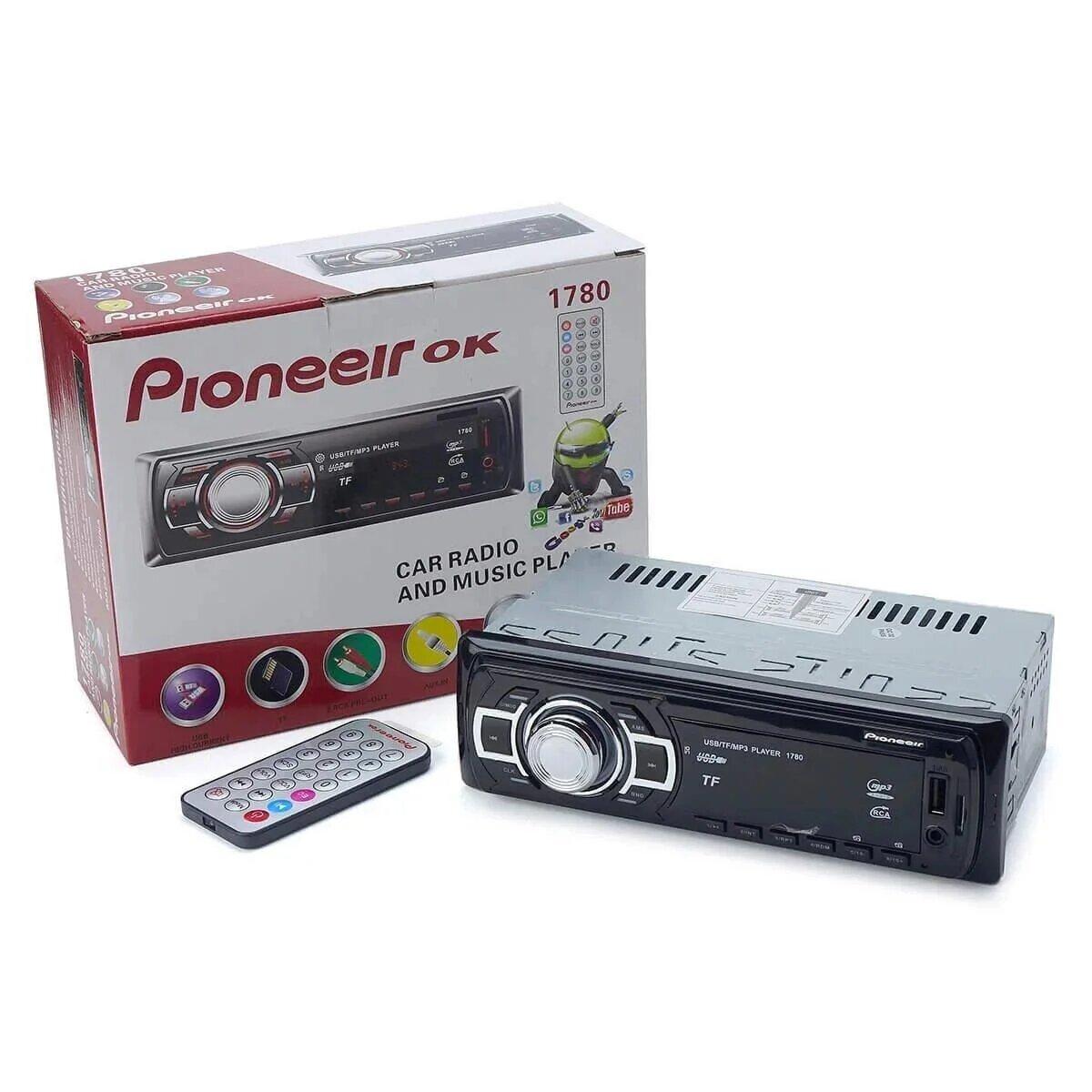 Автомагнитола Pioneeir 1780BT (Bluetooth) - фото 1 - id-p152347520