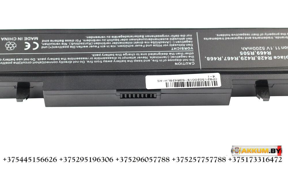 Оригинальная аккумуляторная батарея AA-PB9NC6B Samsung R425, R428, R429, R430, R458, R467, R468, R470 - фото 2 - id-p66416771