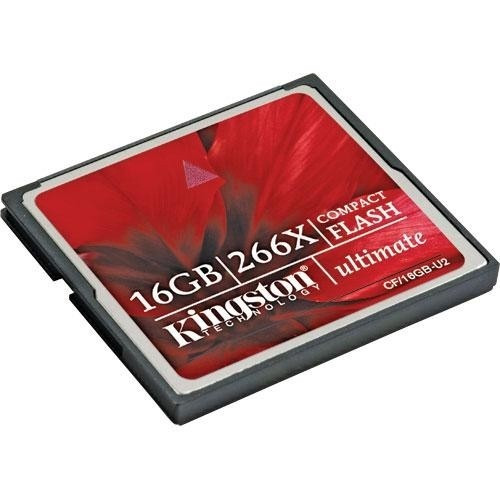 Карта памяти Compact Flash Kingston Ultimate 266x 16Gb - фото 2 - id-p13633389
