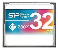 Карта памяти Compact Flash Silicon Power 200x 32Gb