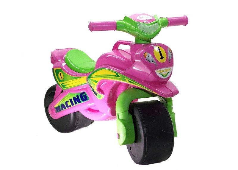 Беговел мотоцикл для детей Doloni Мотобайк Sport розовый 0139 - фото 2 - id-p152438291