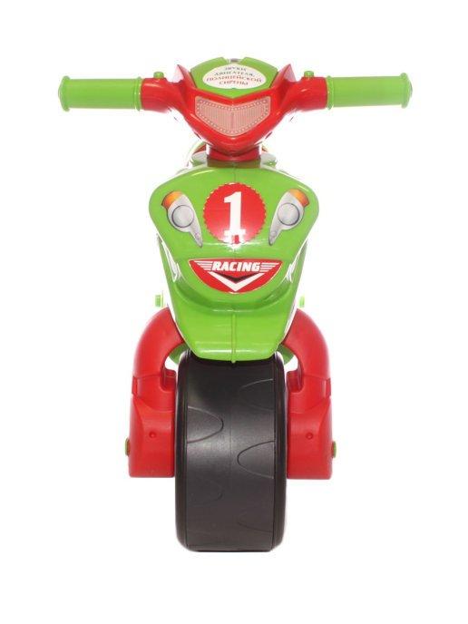 Беговел мотоцикл для детей Doloni Мотобайк Sport салатовый-красный 0139 - фото 7 - id-p152438292