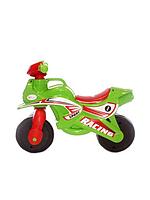 Беговел мотоцикл для детей Doloni Мотобайк Sport салатовый-красный 0139, фото 9