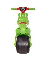 Беговел мотоцикл для детей Doloni Мотобайк Sport салатовый-красный 0139, фото 10