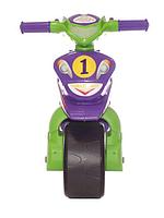 Беговел мотоцикл для детей Doloni Мотобайк Sport фиолетовый 0139, фото 5