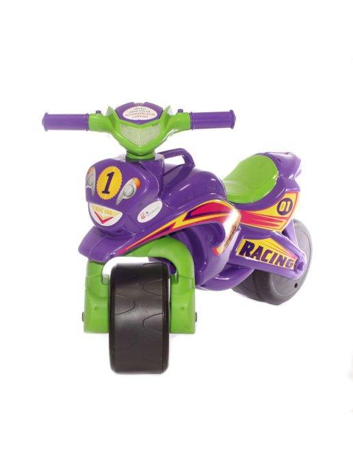 Беговел мотоцикл для детей Doloni Мотобайк Sport фиолетовый 0139 - фото 8 - id-p152438293