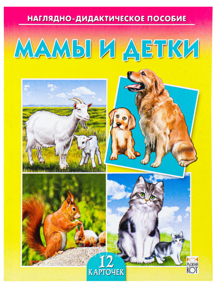Дидактическое пособие. МАМЫ И ДЕТКИ