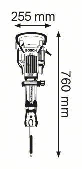 Бетонолом GSH 16-30 Professional - фото 2 - id-p13660260