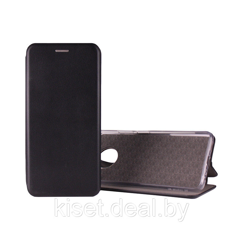 Чехол-книжка KST Book Case 3D с визитницей для Xiaomi Redmi Note 9T черный - фото 1 - id-p152439061