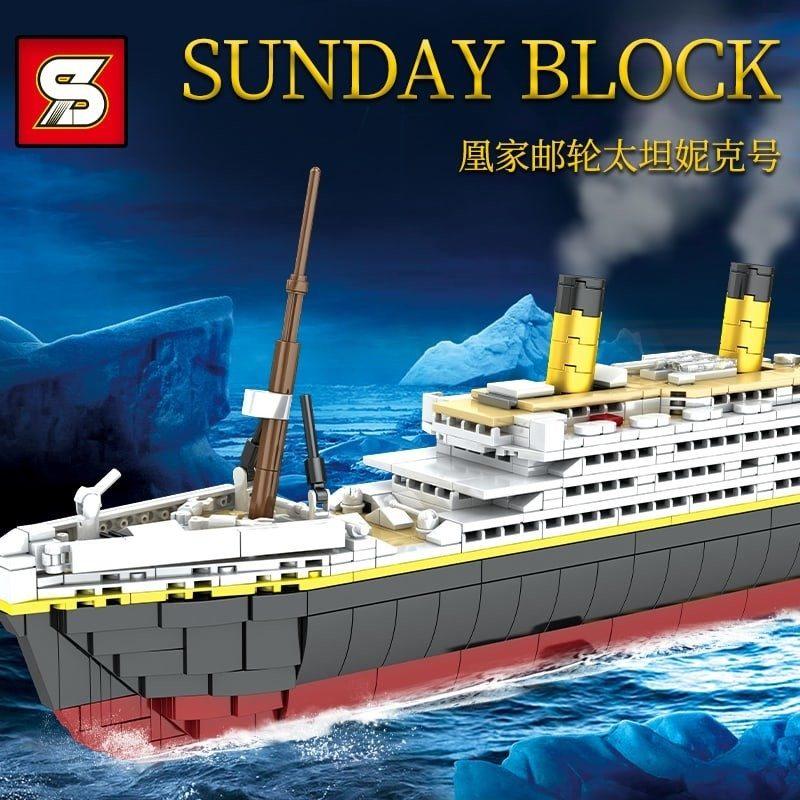 Конструктор Титаник, 1333 дет., SY 0400 аналог Лего lego - фото 2 - id-p152474061