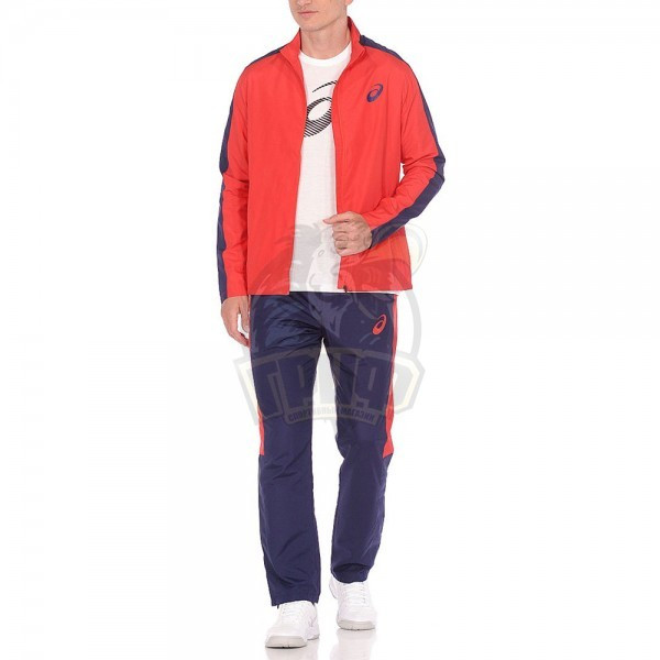 Костюм спортивный мужской Asics Lined Suit (красный/синий) (арт. 2051A027-600)