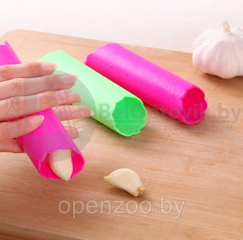 Мельница для чеснока Garlic master/чесночный ручной пресссиликоновый рулон для чистки - фото 7 - id-p152476422