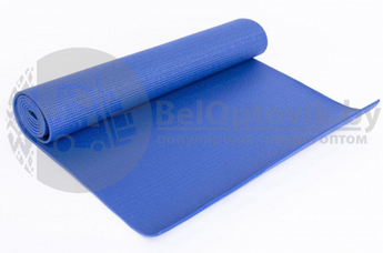 Коврик для йоги (аэробики) YOGAM ZTOA 173х61х0.5 см Синий