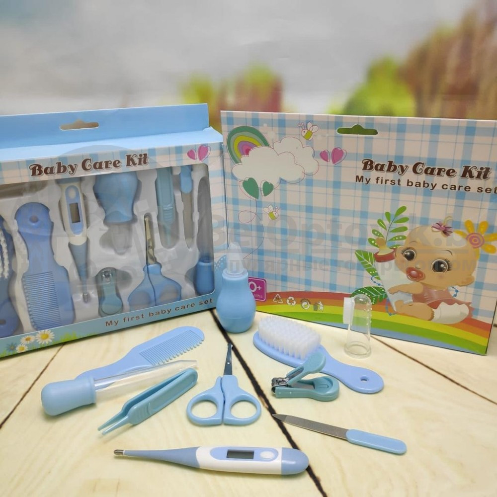 Набор по уходу за ребенком Baby Care Set, 10 предметов, 0м Розовый - фото 6 - id-p133809011