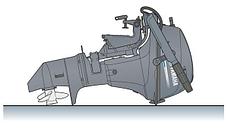 Лодочный мотор Yamaha F15CEHS  Электростартер, фото 2