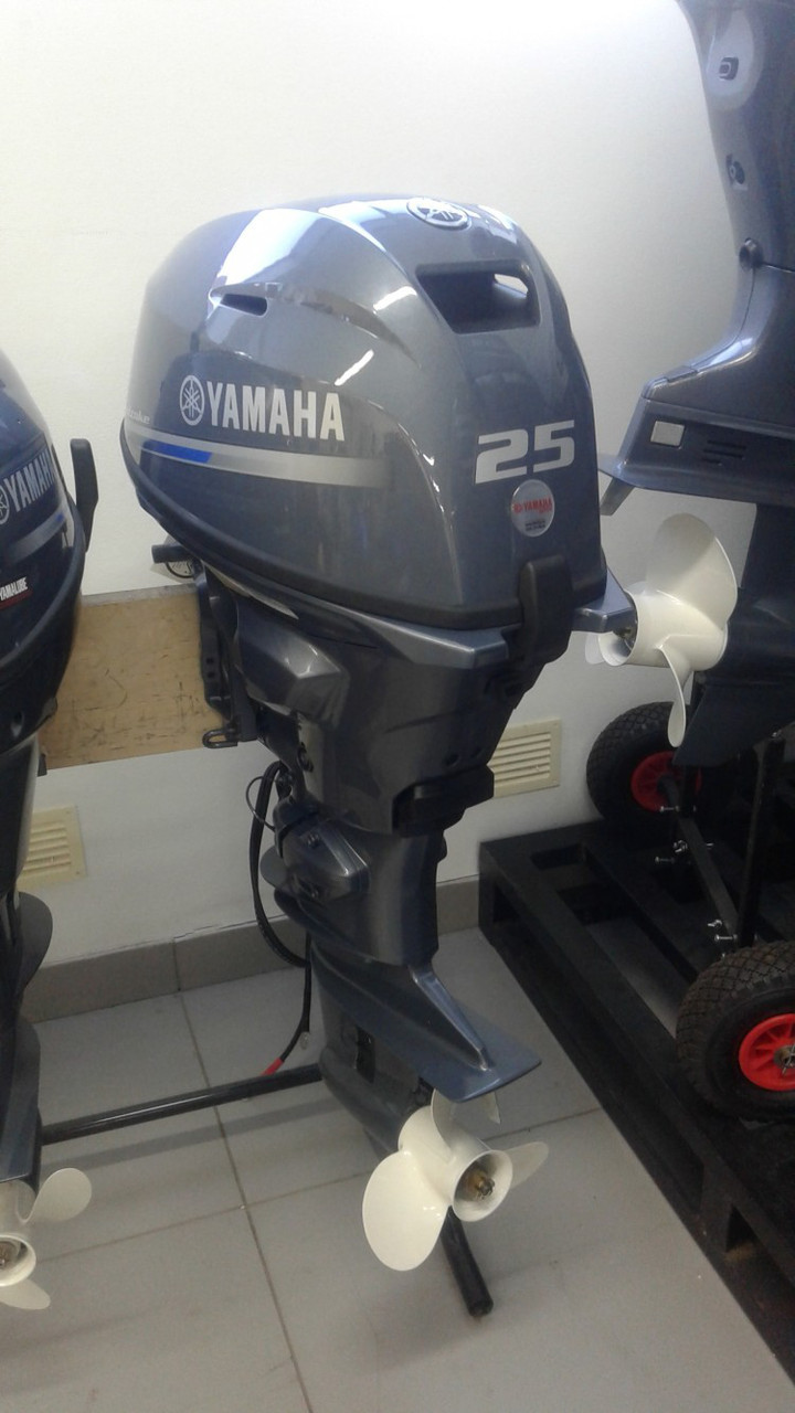 Лодочный мотор Yamaha F25GES ручной подьем 432cm3 - фото 2 - id-p152501523