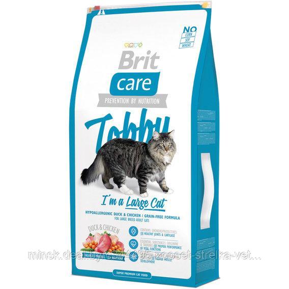 Brit Care Tobby Cat для кошек крупных пород 1кг(развес)