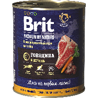 Brit Premium BY NATURE, консервы для собак, 850г в ассортименте