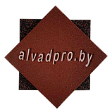 Резиновая плитка ALVADPRO 500*500*20 мм, фото 2