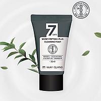 May Island 7 Days Secret Peptide 8 Plus Cleansing Foam Очищающая пенка с пептидами 30 мл