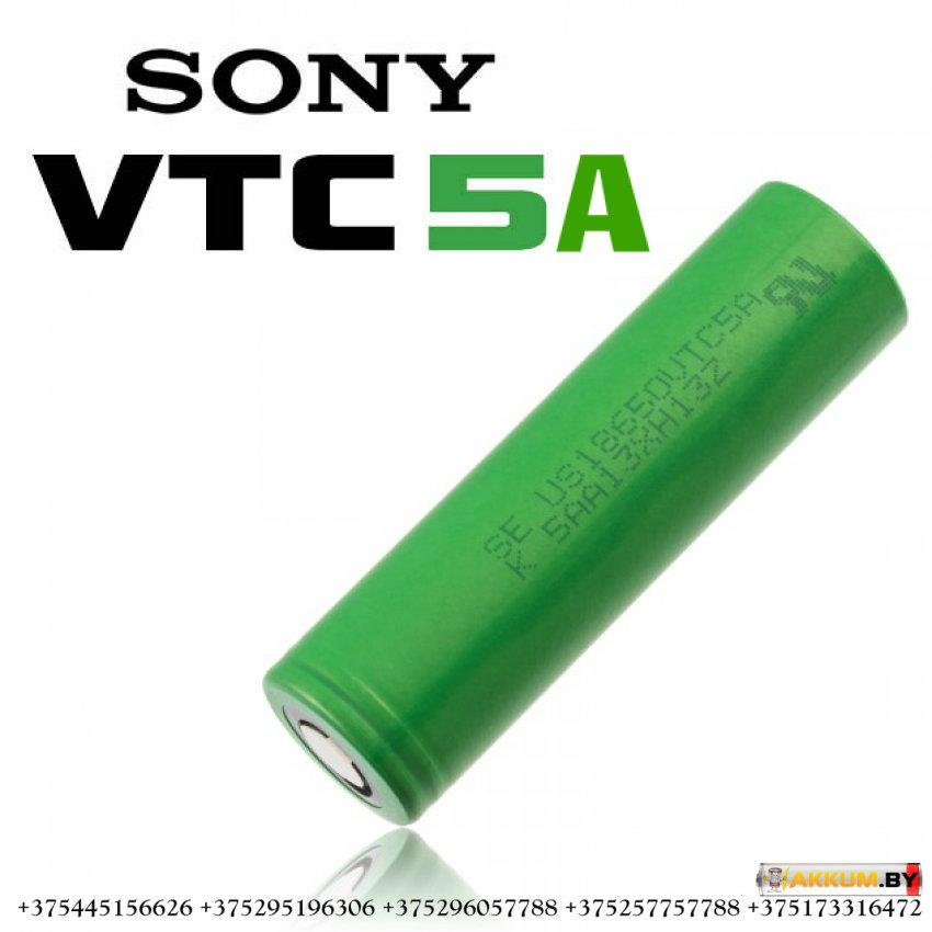 Аккумулятор li-ion SONY 18650 US18650VTC5A - фото 2 - id-p147750653