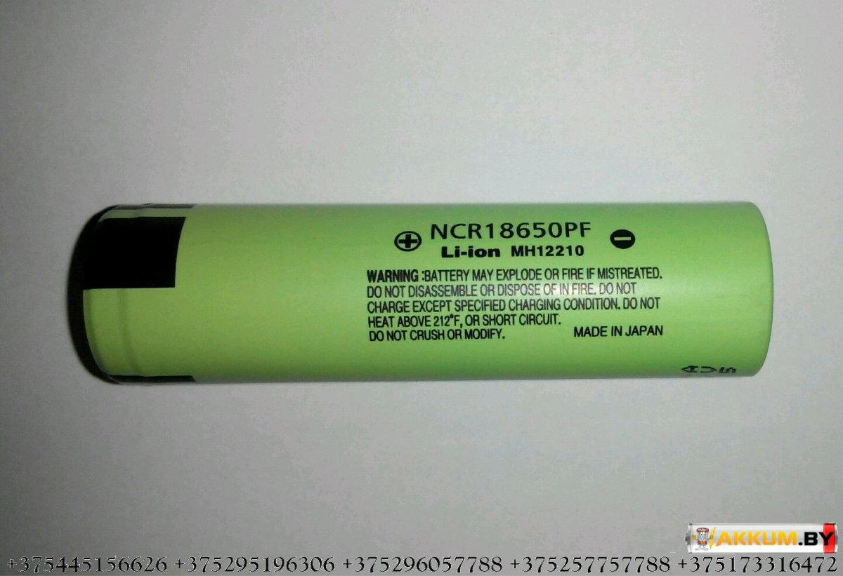Аккумулятор li-ion PANASONIC 18650 NCR18650PF - фото 1 - id-p66417090