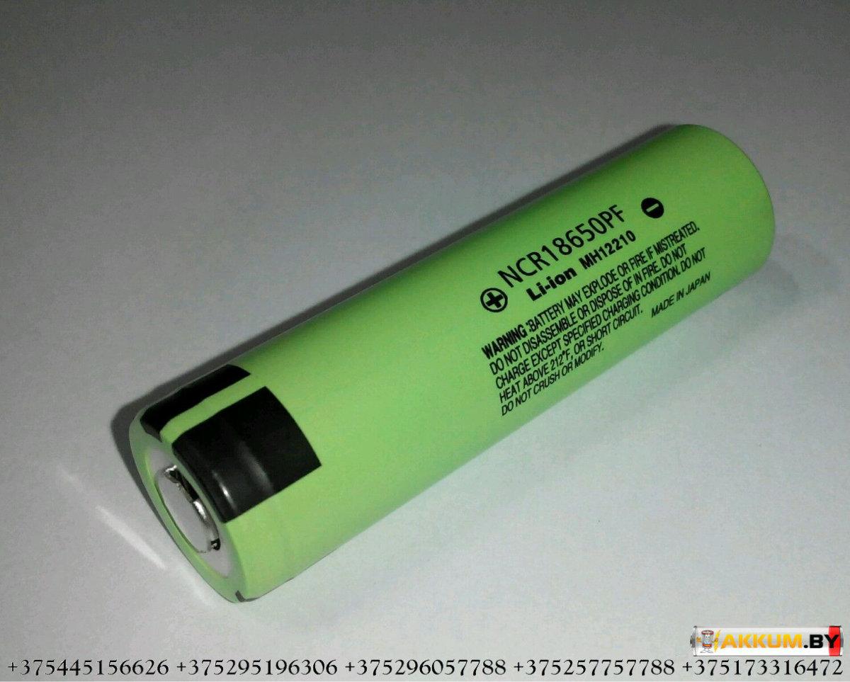Аккумулятор li-ion PANASONIC 18650 NCR18650PF - фото 4 - id-p66417090