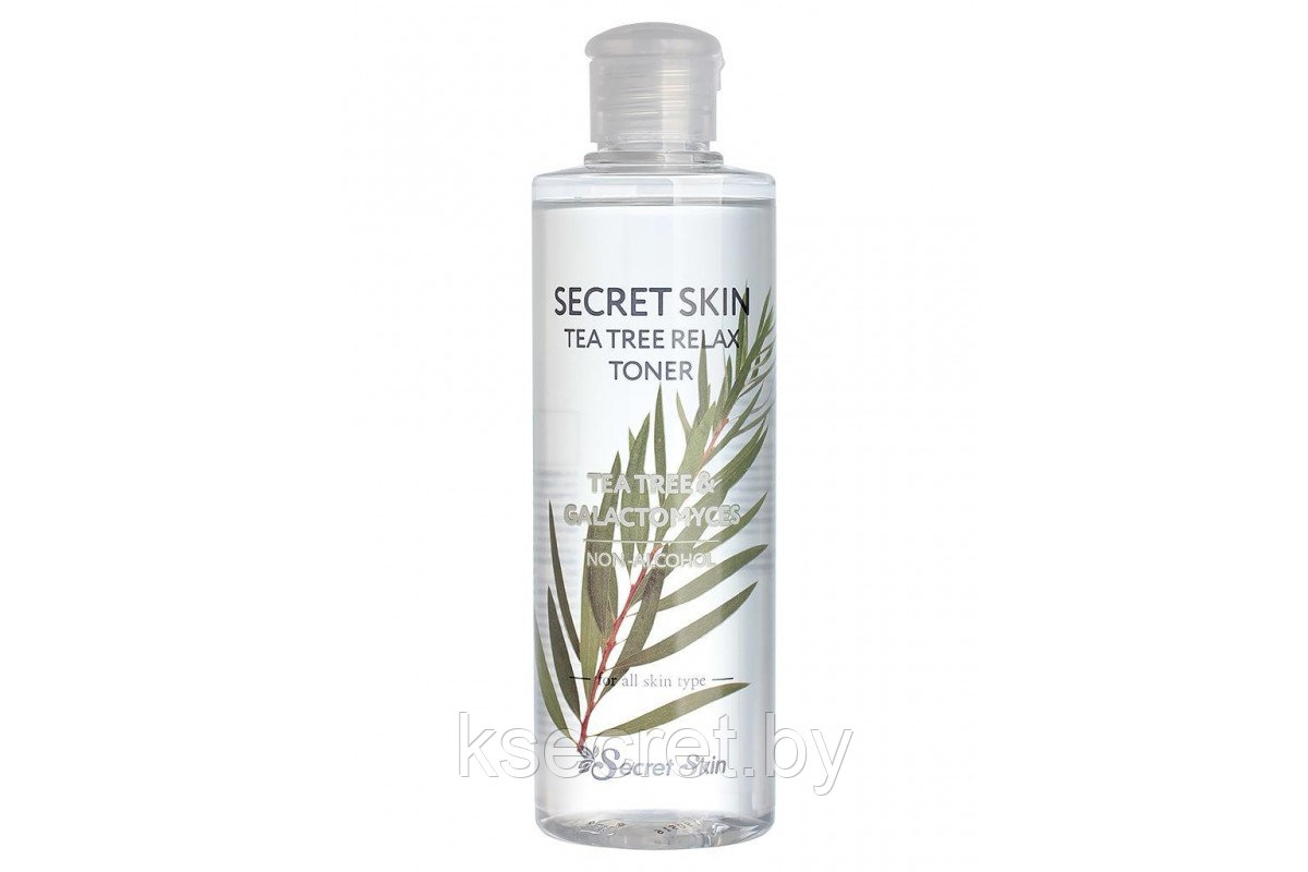 SS Тонер для лица с экстрактом чайного дерева NEW SECRETSKIN Tea Tree Relax Toner 250мл - фото 1 - id-p152511392