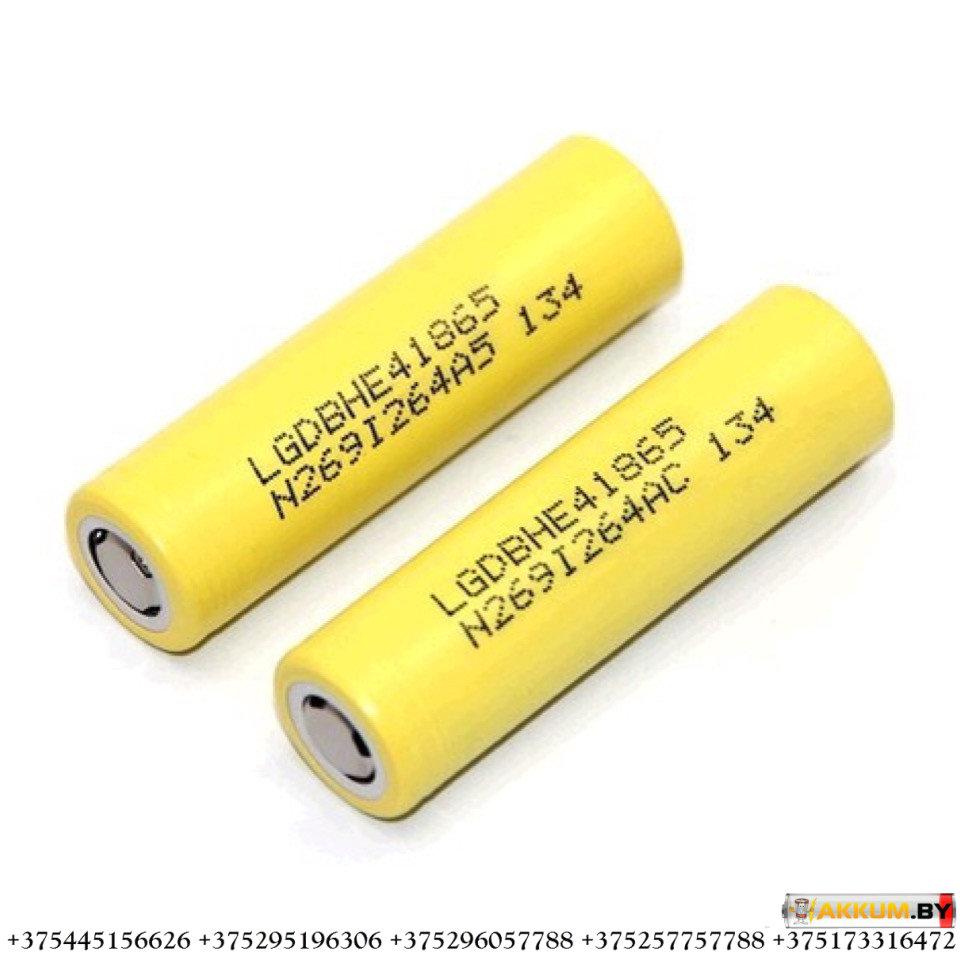 Аккумулятор li-ion LG ICR18650HE4 - фото 3 - id-p66417074