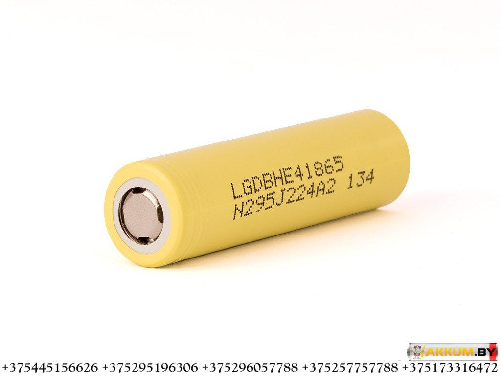 Аккумулятор li-ion LG ICR18650HE4 - фото 2 - id-p66417074
