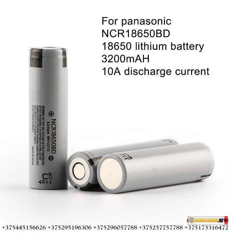 Аккумулятор li-ion Panasonic 18650 NCR18650BD - фото 1 - id-p66417091