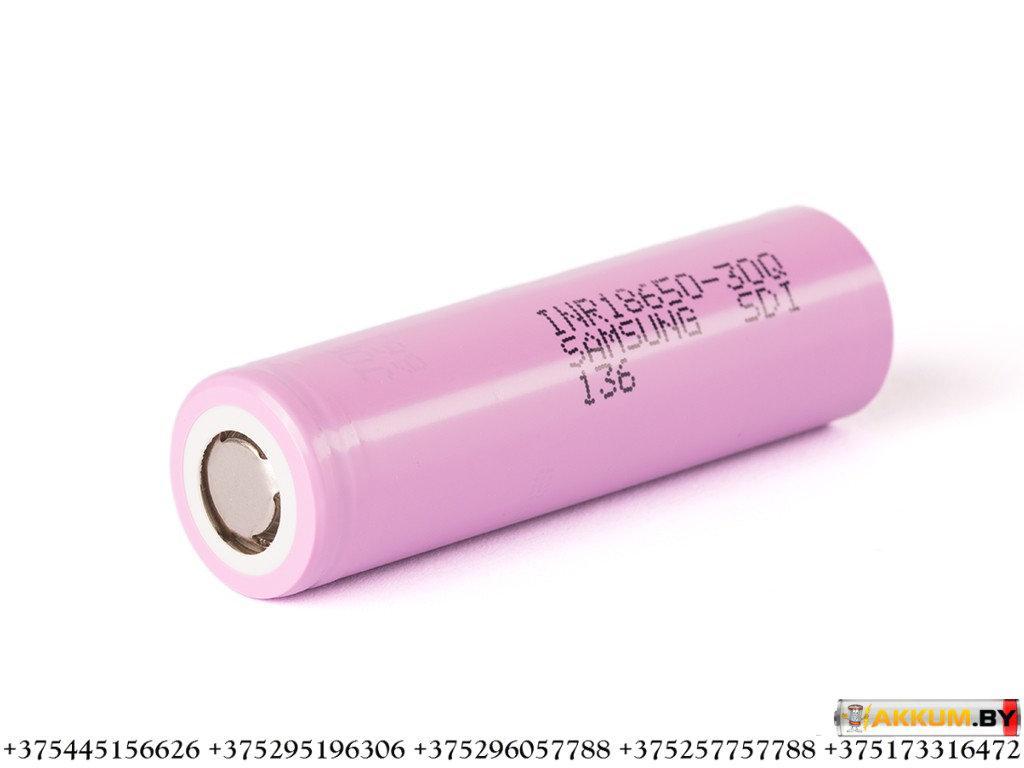 Аккумулятор li-ion Samsung INR18650-30Q - фото 3 - id-p66417072