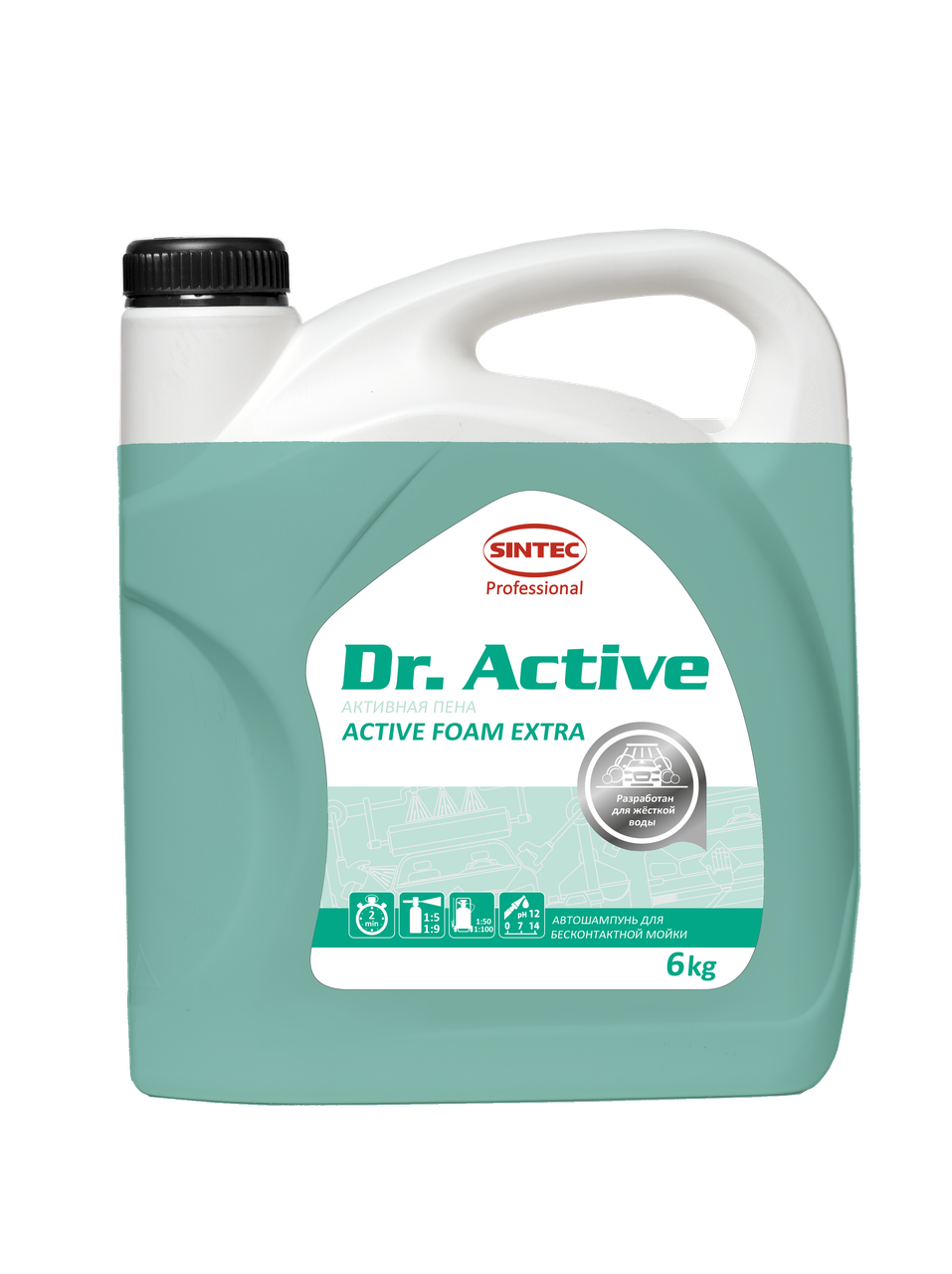 Активная пена. Средство для бесконтактной мойки.Sintec Dr. Active «Active Foam Extra» 6кг