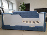 Кровать с ящиками "Вилли" (80х180, 90х190). Бортик съемный., фото 3