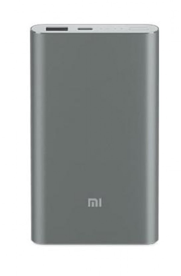 Портативное зарядное устройство Xiaomi power bank Pro 10000mAh Grey - фото 1 - id-p89533711